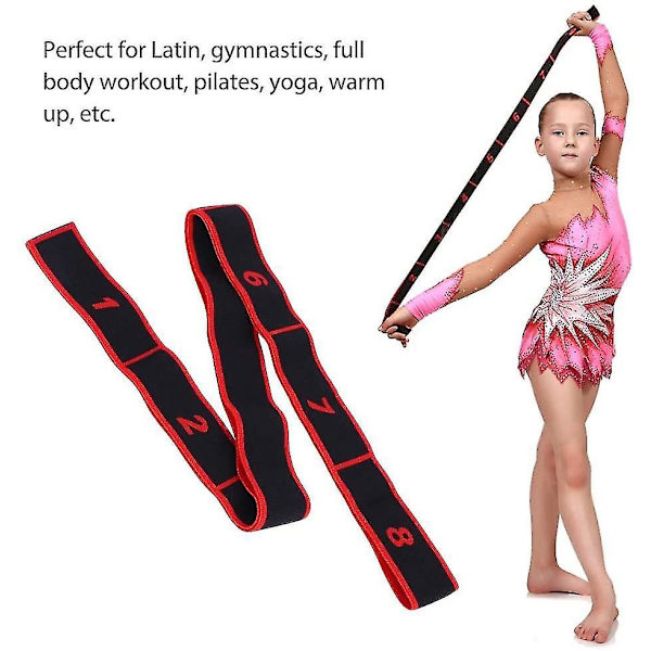 Stretch Band Elastisk Resistance Exercise Band For Ballettdans Gymnastikktrening