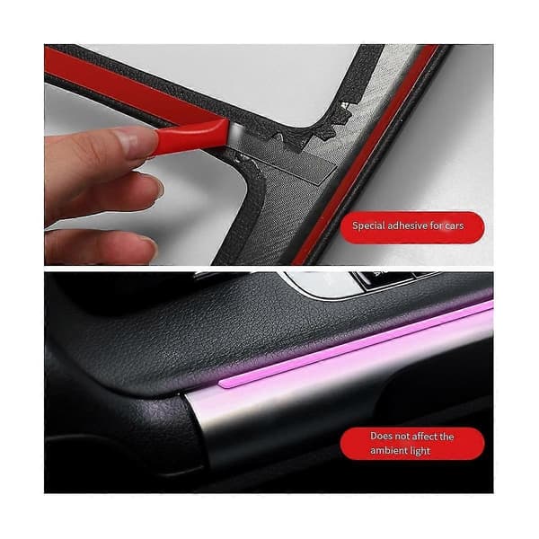 【BQ】Bil Centerkonsoll Panel Trim Ram Kompatibel med A Klasse Cla Klasse 2019-2023 Girspakdeksel Interi-Perfet