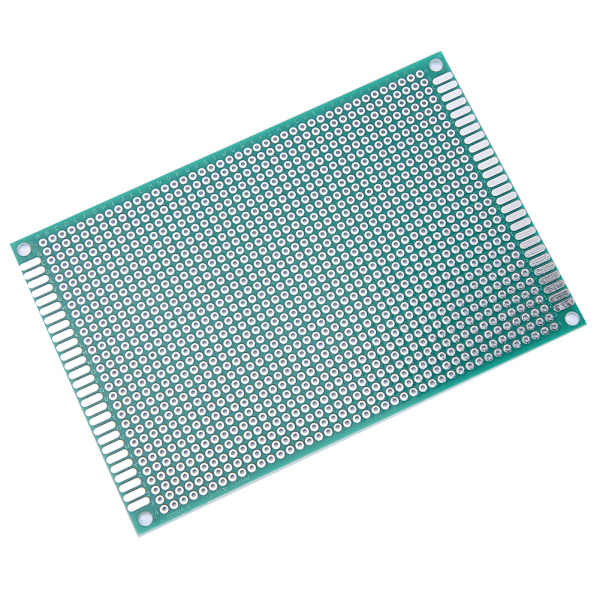 10st 8x12cm Dubbelsidig Prototyp PCB Förtent Kopplingsdäck Kretskort