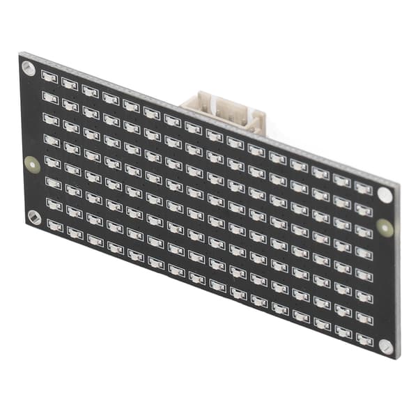 LED Matrix 8x16 Panel I2C Kommunikasjonsdisplaymodul DC 3.3-5V Enkeltkortdatamaskin