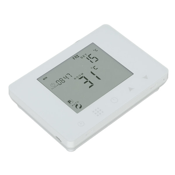 Trådløs RF Temperaturkontroller Programmerbar LCD Bakgrunnsbelyst Smart Elektrisk Varme Termostat