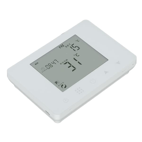 Trådløs RF Temperaturregulator Programmerbar LCD Baggrundsbelyst Smart Elektrisk Varmetermostat