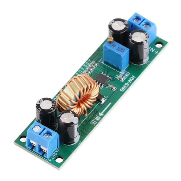 DC-DC Buck Step Down Konverter Justerbart Strømforsyningsmodul 6,5V-60V til 1,25-30V 10A