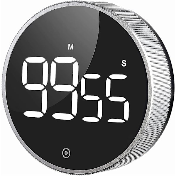 Køkken Timer, Magnetisk Nedtælling Led Digital Timer, Silent Timer