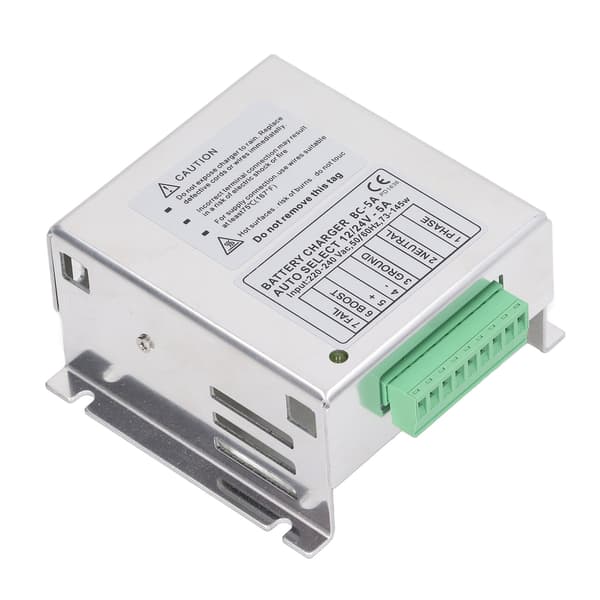 12V 24V Generator Batteriladdare 2 Stegs Automatisk Laddningsregulator 220-240VAC