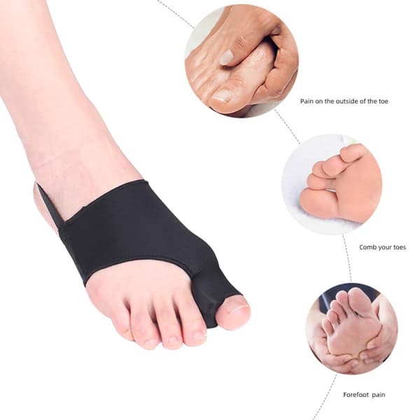 Ortopedisk skena för hallux valgus och hammartå