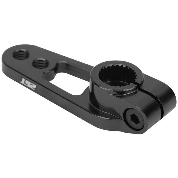 25T Styretøj Servo Arm Udskiftning til 1/8 1/10 RC Biler Sort