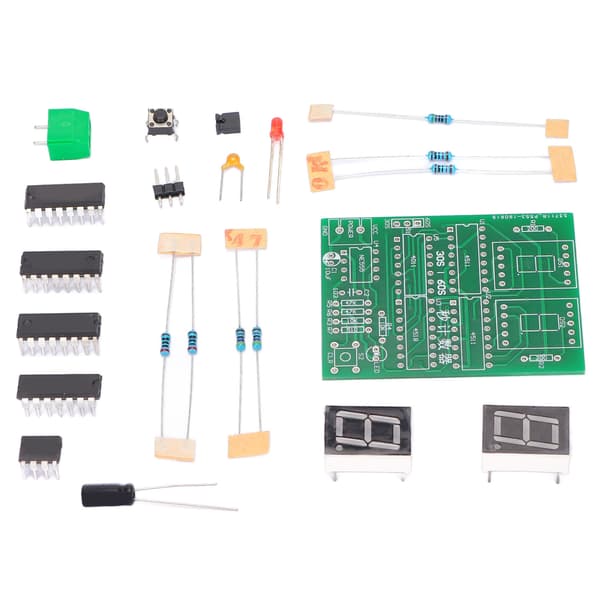 30‑60s Tællermodul Kit Digital Elektronik Teknologi Timer til Loddepraksis Læring