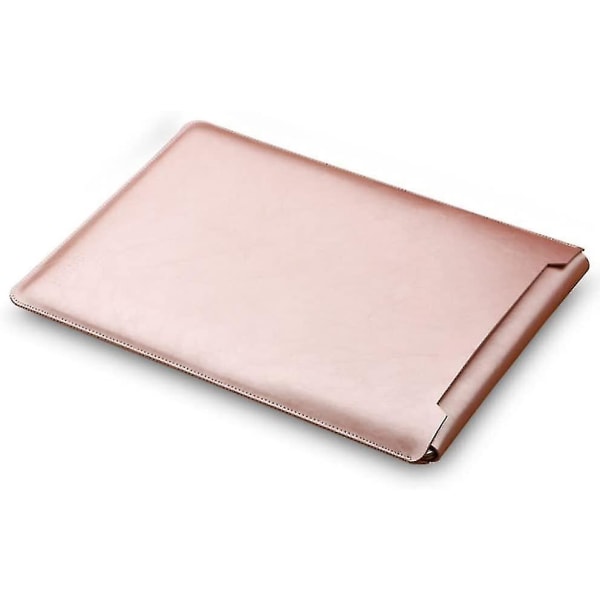 Microfiber Læder Laptop Sleeve Slim Case Cover Luksus Pu Læder Case Elagant beskyttende cover Integreret musemåtte Kompatibel med Macbook Pro Pro