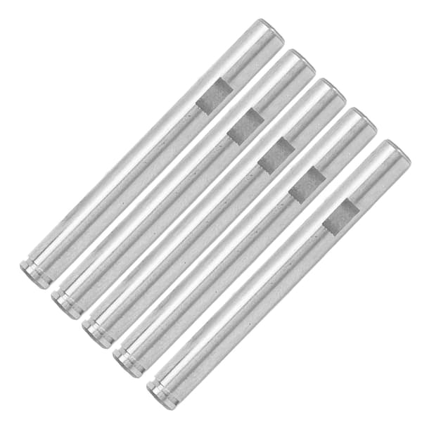 10 stk. 36,9 mm RC-motoraksler i rustfrit stål til DIY-droner, fly, biler, både