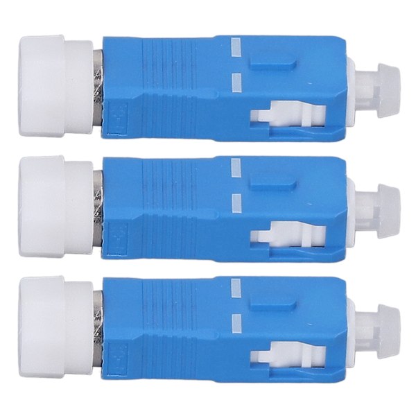 3 stk fiberoptisk konnektoradapter SC hann til FC hunn enkeltmoduskonverter for optisk effektmåler
