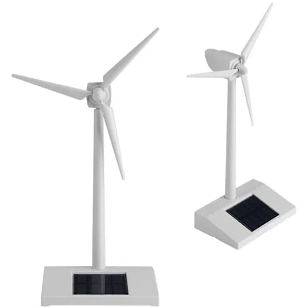 【BQ】NA/Mini solcellevindmølle, børnelegetøj, videnskabeligt undervisningsmateriale, boligindretning, A