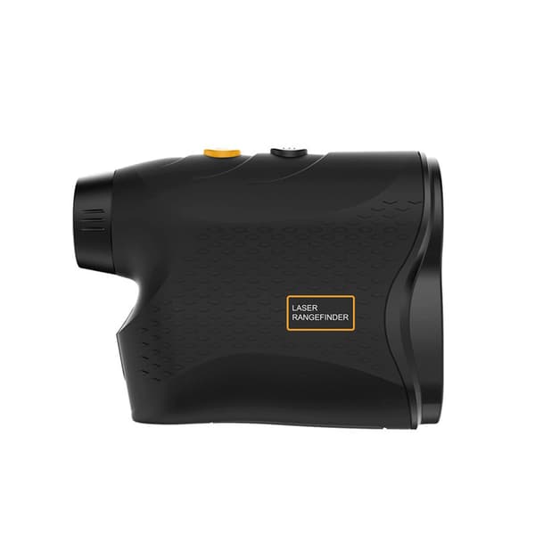 【BQ】Golf Rangefinder Afstandsmåler Hastighedsmåler Digital Jagtmåling Kikkert (500m, Sort)-Perfet