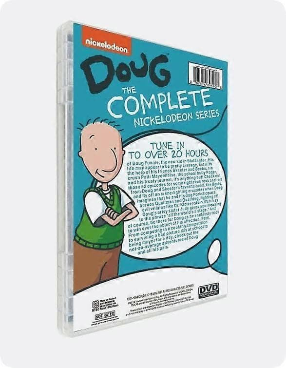 【BQ】Doug: Komplet Nickelodeon-serie sæson 1-4 (DVD 6-disc sæt) engelsk version