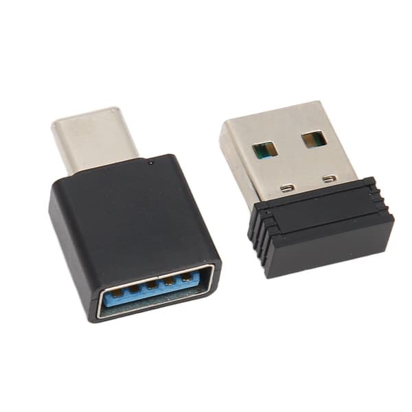 Mini Mouse Jiggler Uopdagelig Automatisk Driverfri Musebevæger Enhed USB Port Mover Wiggler til Computer Sort