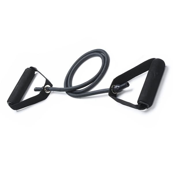 30LB TPE Modstandsbånd Pull Up Assist Strap Rygøvelse Fitness Elastisk Reb Sort