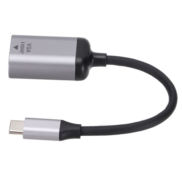 JORINDO USB C - VGA-sovitin TypeC uros - VGA naaras langallinen sovitin Windowsille