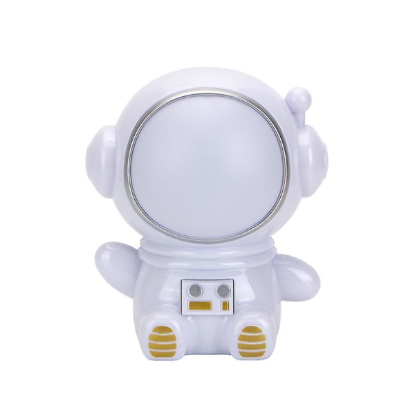 Color Changing Led Astronaut Night Light Bedside Decoration USB Night Light (White)