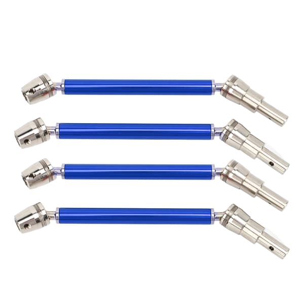4-pack CVD drivaxlar för ARRMA 1/10 RC-bilar Blå ersättningskit