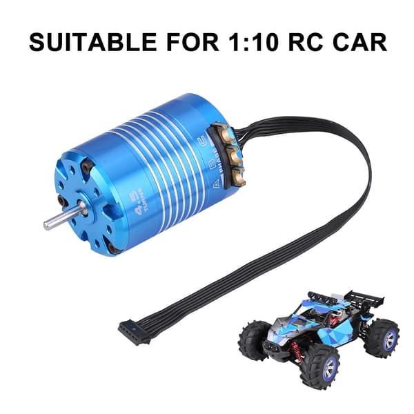 540 2 Poler 4.5T Sensorförsedd Borstlös Motor för 1/10 RC Bil
