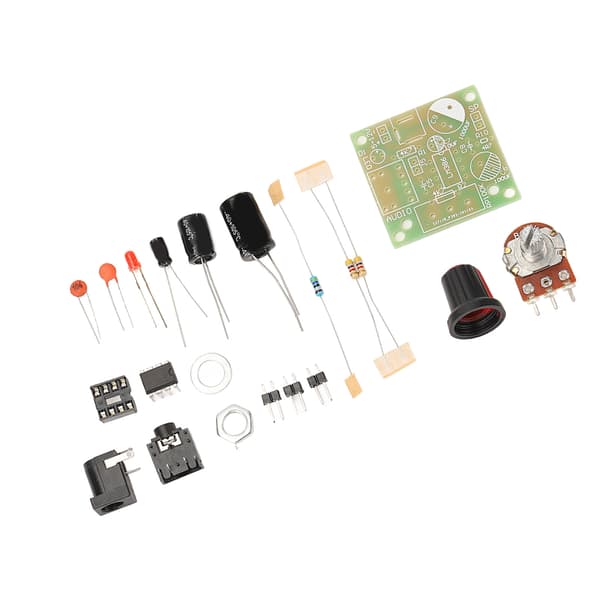 LM386 Lydforstærkersæt Super Mini Smart Elektronisk DIY Modul Board FR4‑A PCB 3‑12V