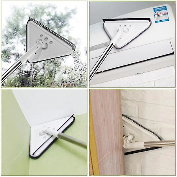 360degree Cleaning Mop Retractable Telescopic Glass Window Cleaning Mop With Long Handle