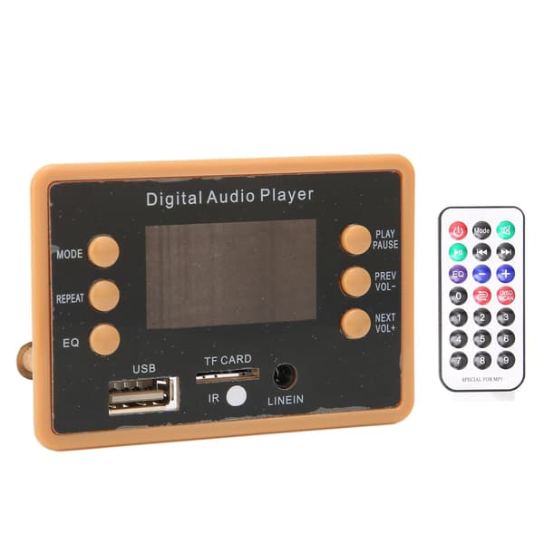 Bluetooth Dekoderkort Stereo Handsfree Samtal Multifunktion MP3 Dekoderkort för Bil