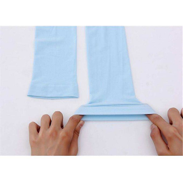 1 Par Kvinder Mænd Sol UV Beskyttelse Anti Slip Arm Hudfarve
