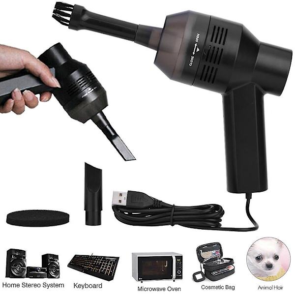 USB Micro Dammsugare Mini Dammsugare Dator Skrivbord Tangentbord Spis Damm Handheld Clean Tool