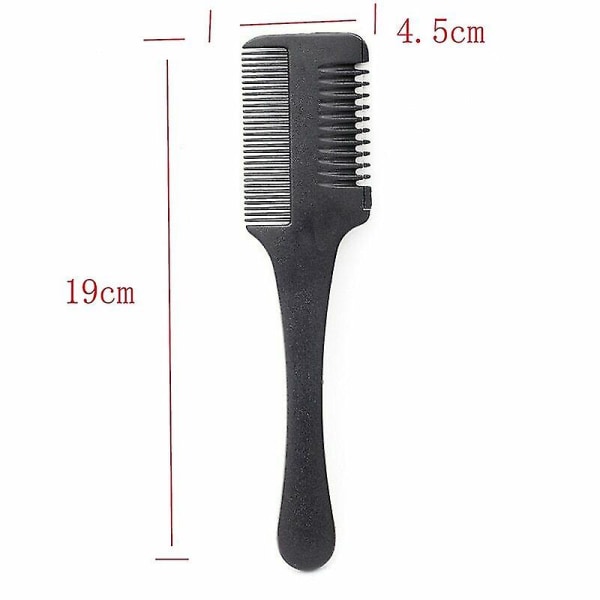 Hår Rakhyvel Kamblad Inuti Skärning Gallring Barberare Frisörverktyg Nytt