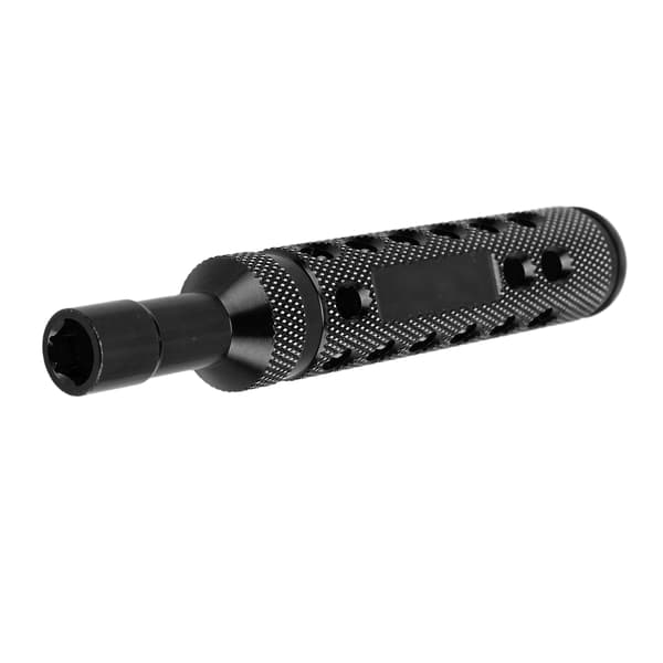 Aluminiumslegering 7 mm Hex Socket RC Bilværktøj til HSP Traxxas Tamiya 1/10 Modelbiler Sort