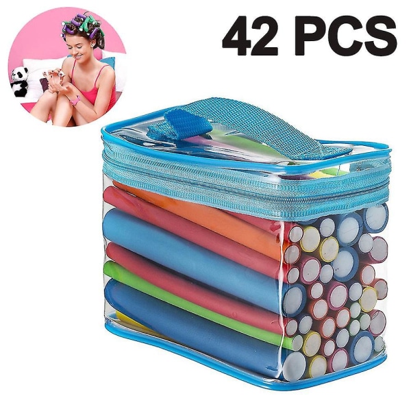 Hårrullar Set, Foam Roller Clips som används för frisyrstyling