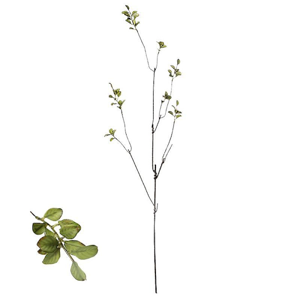 Simulerede ahornblade, røde ahornblade, grønne ahornblade, lange grene, vægmonterede ahornblade, bløde blomsterarrangementer, bryllupslandskab, green