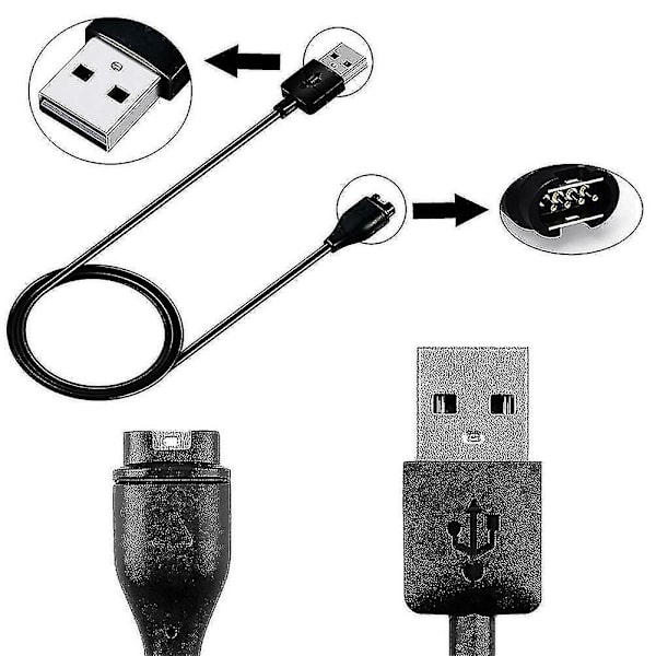 USB -laturin latauskaapeli Garmin Fenix ​​5 5s 5x Vivoactive 3:lle