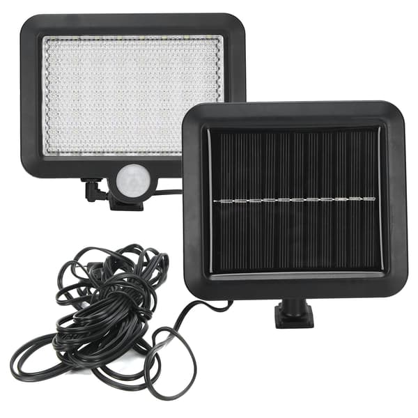 56 LED Solar Sensor Vegg Plen Hage Utendørs Spotlight ABS Separasjon Gate Hjem Lampe