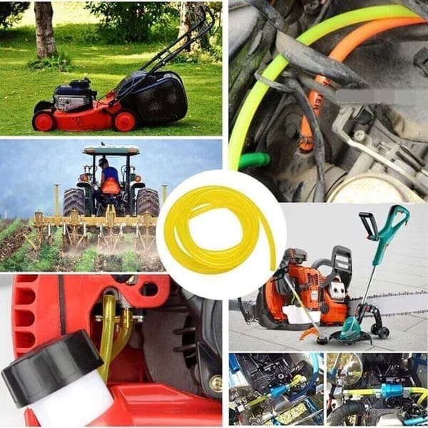 Flexibel bränsleslang - 4-delat set - 1,5 meter - Högkvalitativ PVC - Högtemperaturbeständig