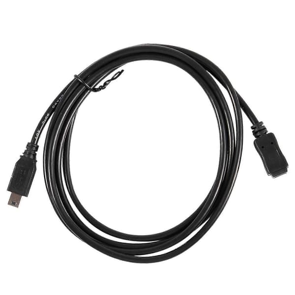 1,5 m Mini USB B 5-pin hann til hunn forlengelseskabeladapter Black