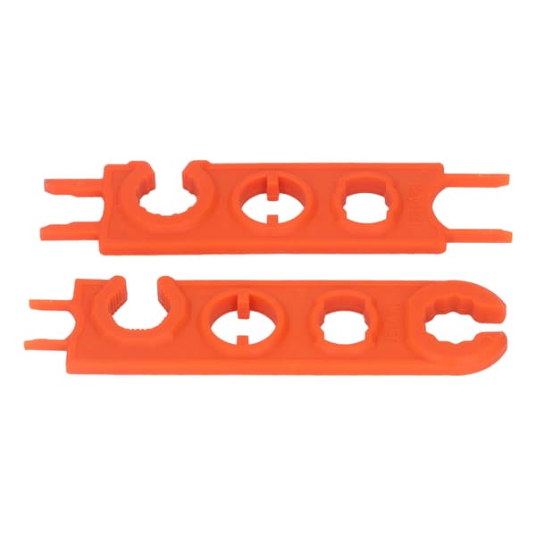Solcellsnyckel PV Panel Kopplingsverktyg Orange 1 Par