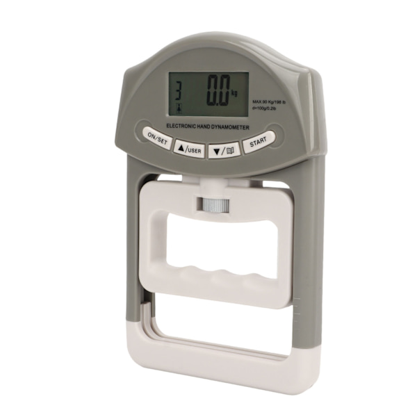 Digital Hånddynamometer Grip Strength Tester Grå