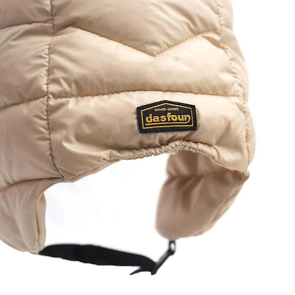 Isolerad ull vintermössa män cap Öronskydd Jakt Värme Tjocka hatt Light khaki