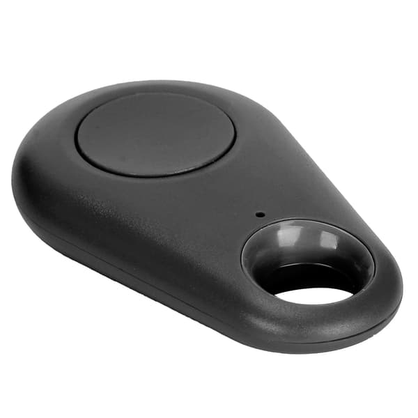 Smart Bluetooth Tracker til børn, kæledyr, pung og bagage - Trådløs enhed mod tab (sort)