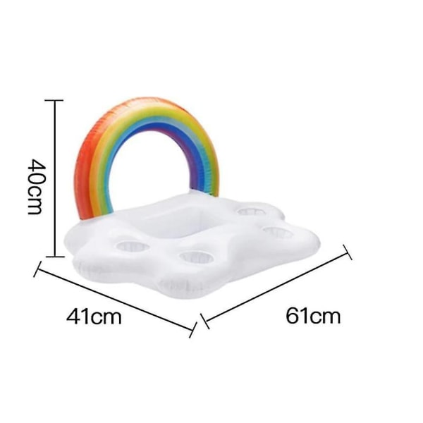 Uppblåsbar Pool Float Beer Drinking Cooler Bord