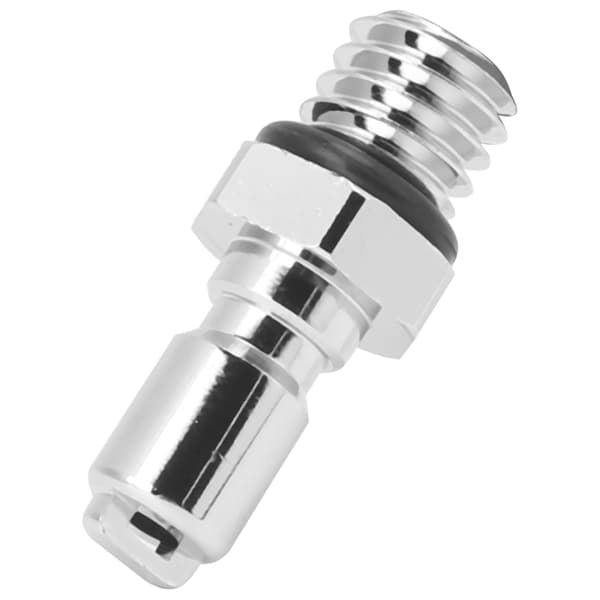 BCD Power Inflator Adapter Krom Messing Dykke Eksosventil Nippel Erstatning