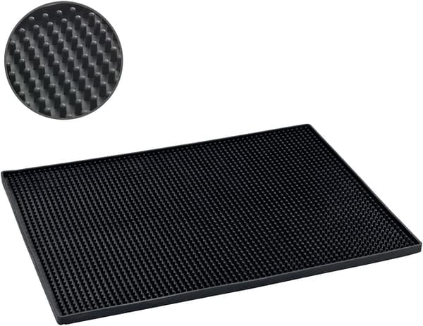 【BQ】Drypmåtte, Opvaskestativ, Maxi, 40x30 cm, sort