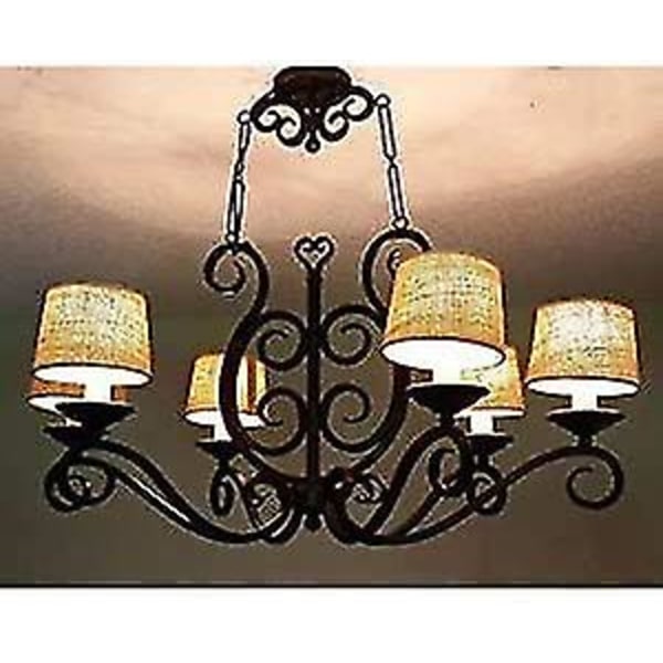 Kandelaber LED-lampor 2700k 40w ekvivalent Förbättra Flamspets frostat glas 6pcs