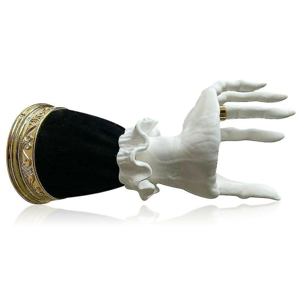 Witch Hand Ljusstake Halloween Palm Ljusstake Ljusstake Handformad harts