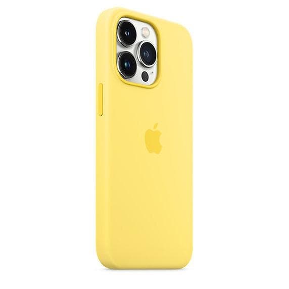 【BQ】Silikonecover Kompatibel med iPhone 13 Pro 13pro-Perf Lemon Zest