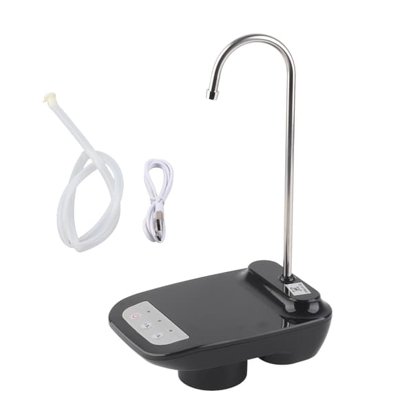 Elektrisk USB-vanndispenser med trykk for hjemme- og kontorbruk