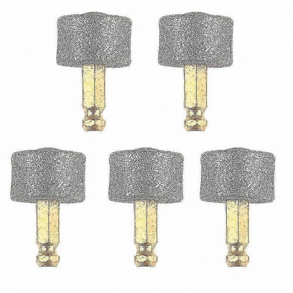 10 st. reservsliphuvuden för hundnagelsliphjul Grey 5pcs