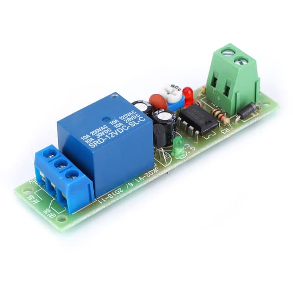 JK02 Relébrytermodul DC12V Trigger Timer Slå Av Bryterkort Modul5S